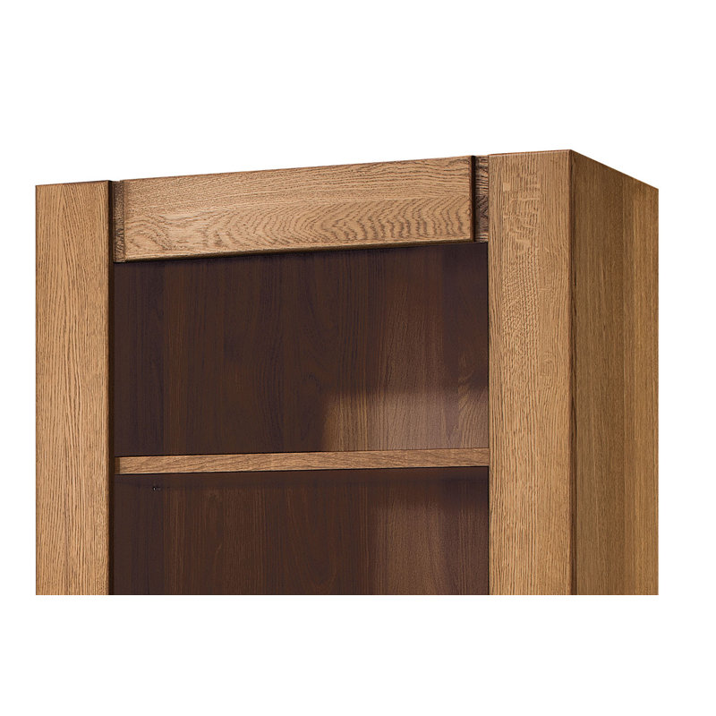 VELVET Solid and Manufactured Oak Wood Bookcase