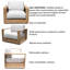 Hilde 2 - Person Patio Conversation Sets with Cushions-2123446136