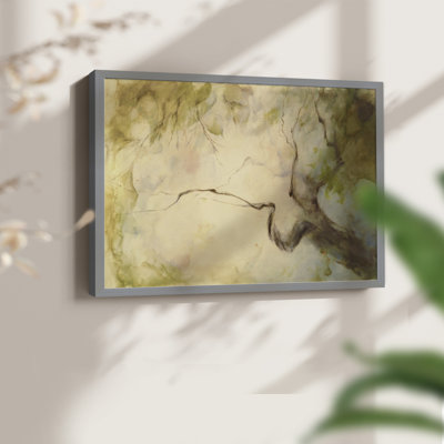 Verdant April -Framed Print - Restickable