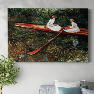The Pink Skiff, 1890-Gallery Wrapped Canvas