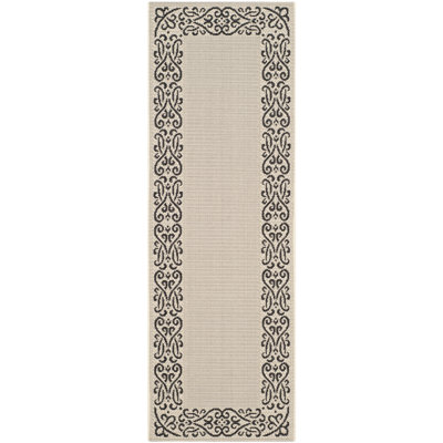 Tapis d'intérieur / extérieur à motif géométrique Galena Performance