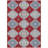 Machine Washable Indoor/Outdoor Claudian ACN1448 Red Rug-109533166
