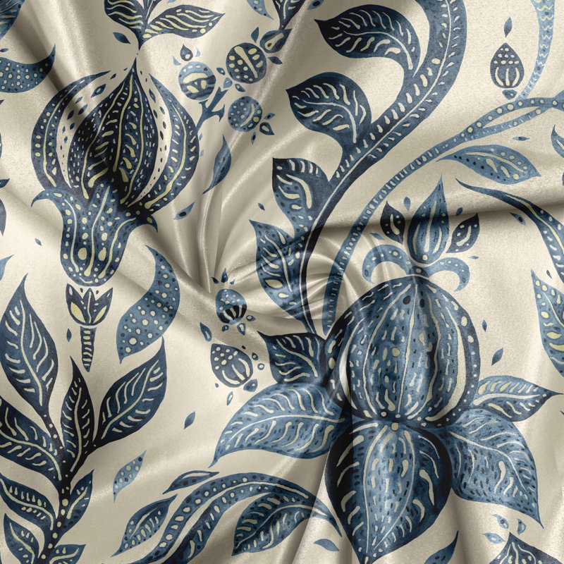 Semi Sheer Curtain Pair