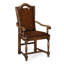 Sherwood Oak Leather Arm Chair