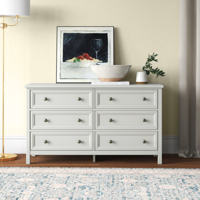 Jarin 130cm W 6 - Drawer Chest of Drawers