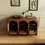 Armoire de rangement rétro en bois massif French Sideboard