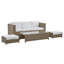 Canandaigua 3 Seater Rattan Sofa Set-1779516335