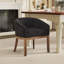 Chaises de cuisine de style campagnard avec accoudoirs 24,8 po-1757053396