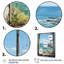 «Sailors Ocean Windows Perspectives II - Coastal Windows», art mural-1133792188-1133792175