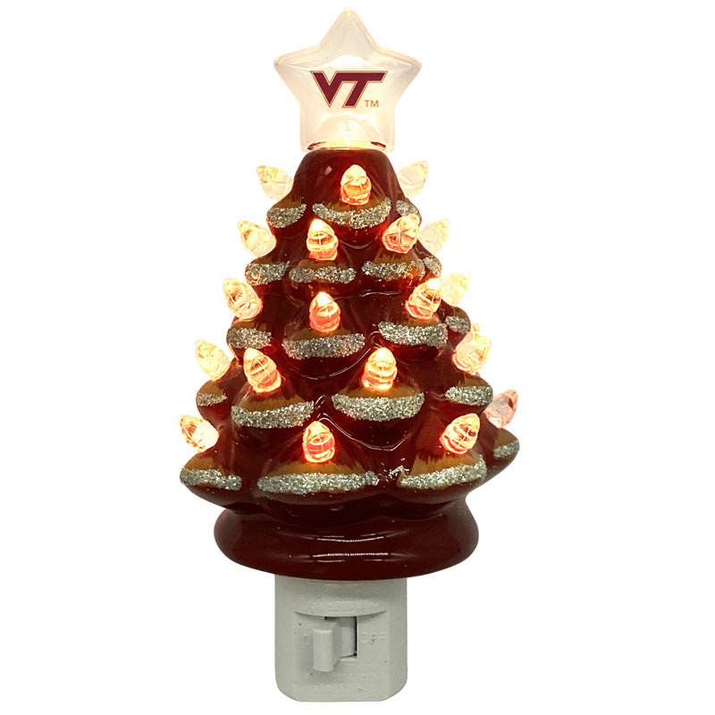 Arbre de Noël 6,5 po Nite Lite, Virginia Tech