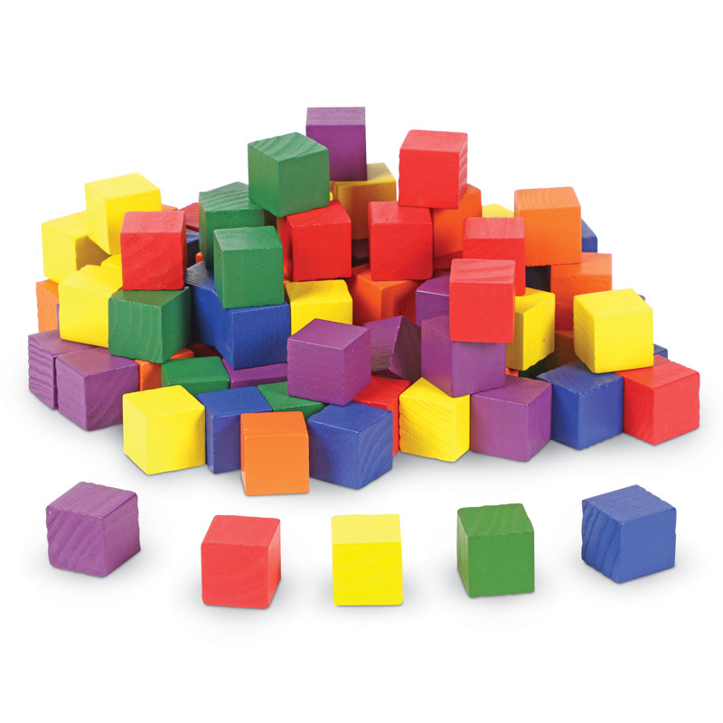 Cube en bois