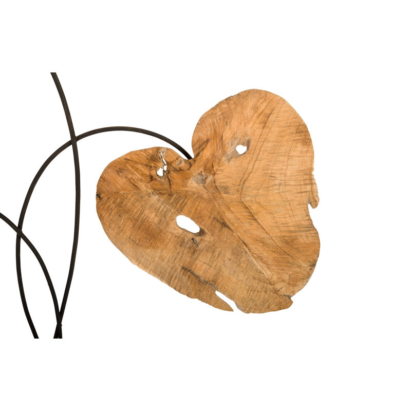 Carved Leaf Sculpture