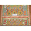 Tapis géométrique réversible en laine 5 x 7