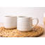 Mikasa Farmhouse Love Ceramic Mugs, 380ml, White