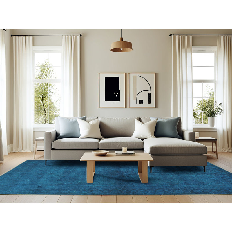 Maudine Performance Oriental Indoor Rug, Rectangle 6' x 9'