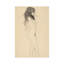 Stehender Frauenakt Nach Rechts (Standing Female Nude From The Front) by Gustav Klimt - Wrapped Canvas Gallery-Wrapped Canvas Giclée-2004613803