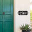 Sofia 1-Line Personalized Wall Address Plaque-400802936-400802890