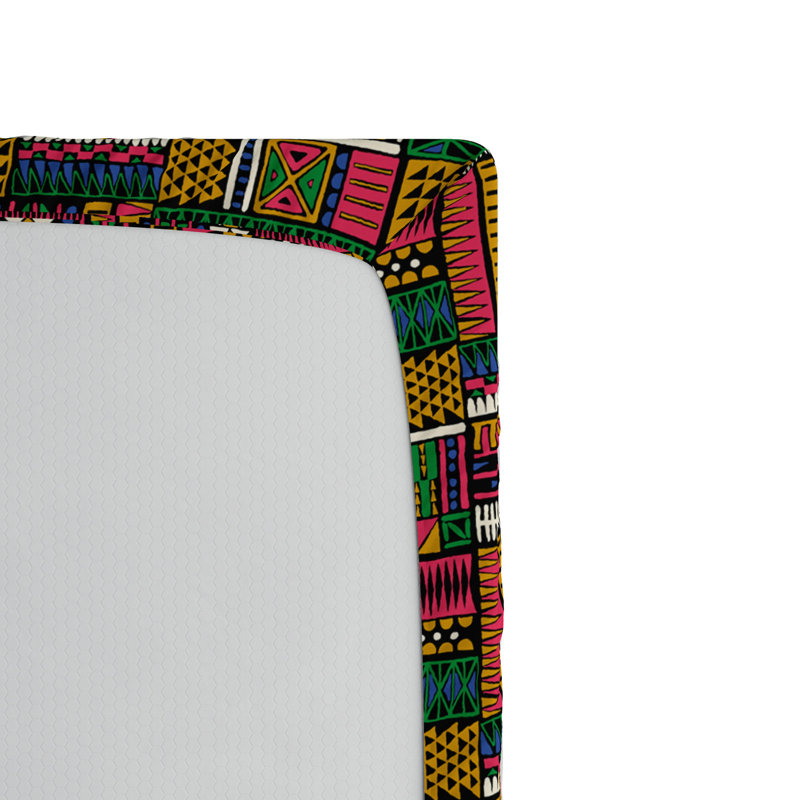 Microfiber Patchwork Fitted Sheet, Full Fitted Sheet