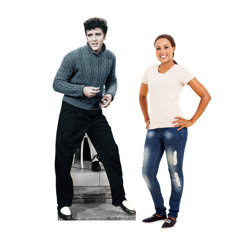 Elvis Presley 73'' Musicians Cardboard Standup