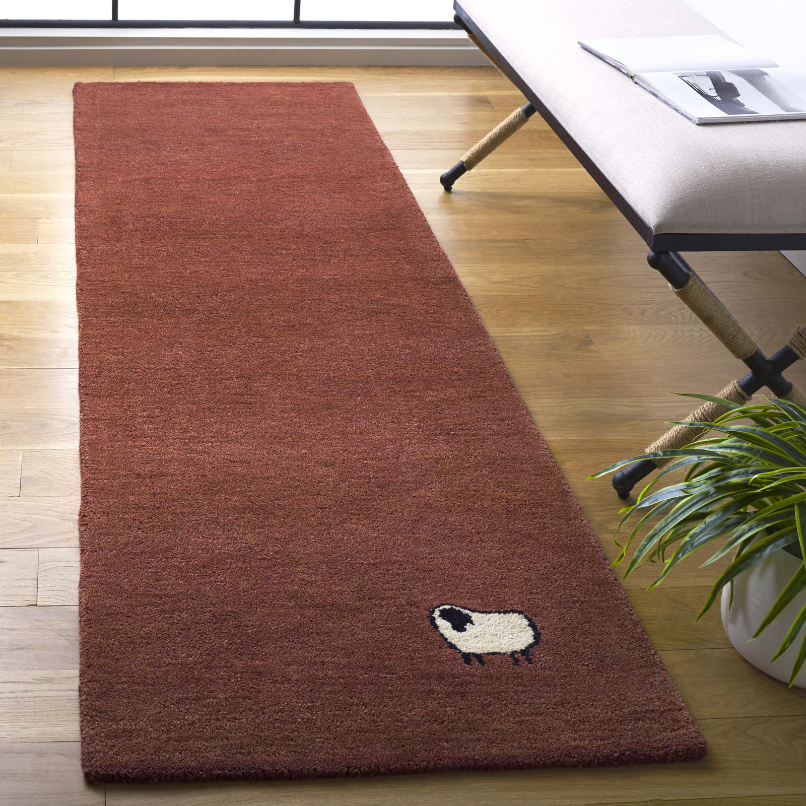 Racheal Hand-Tufted Rug, Runner 2'3" x 8'