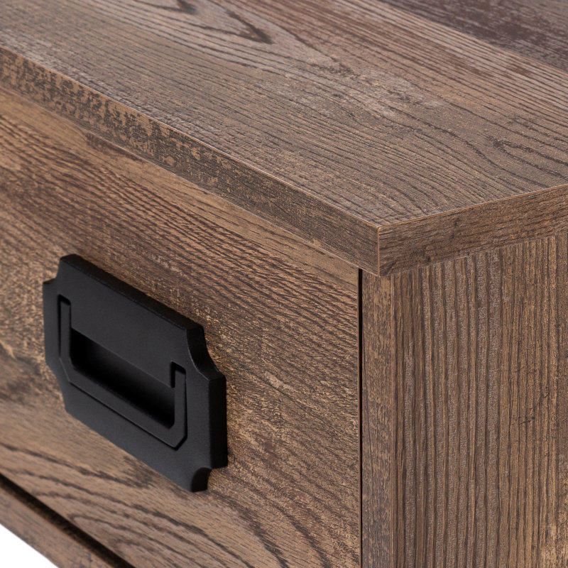 Iske Computer Desk, Brown
