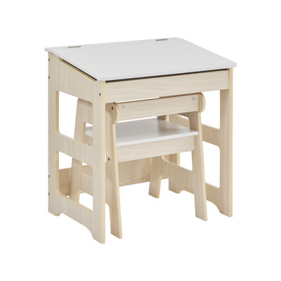 Kids Scandi Study Desk and Chair Set