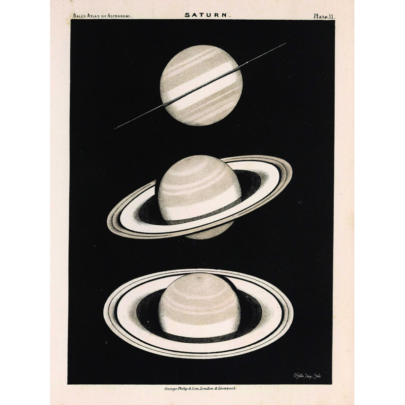 " Saturn ", 16" H x 12" W  