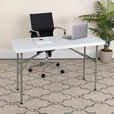 Noah 4' Rectangular Plastic Event Folding Table