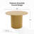 Solid Wood Dining Table Round Pedestal Kitchen Table-853627306-853627304