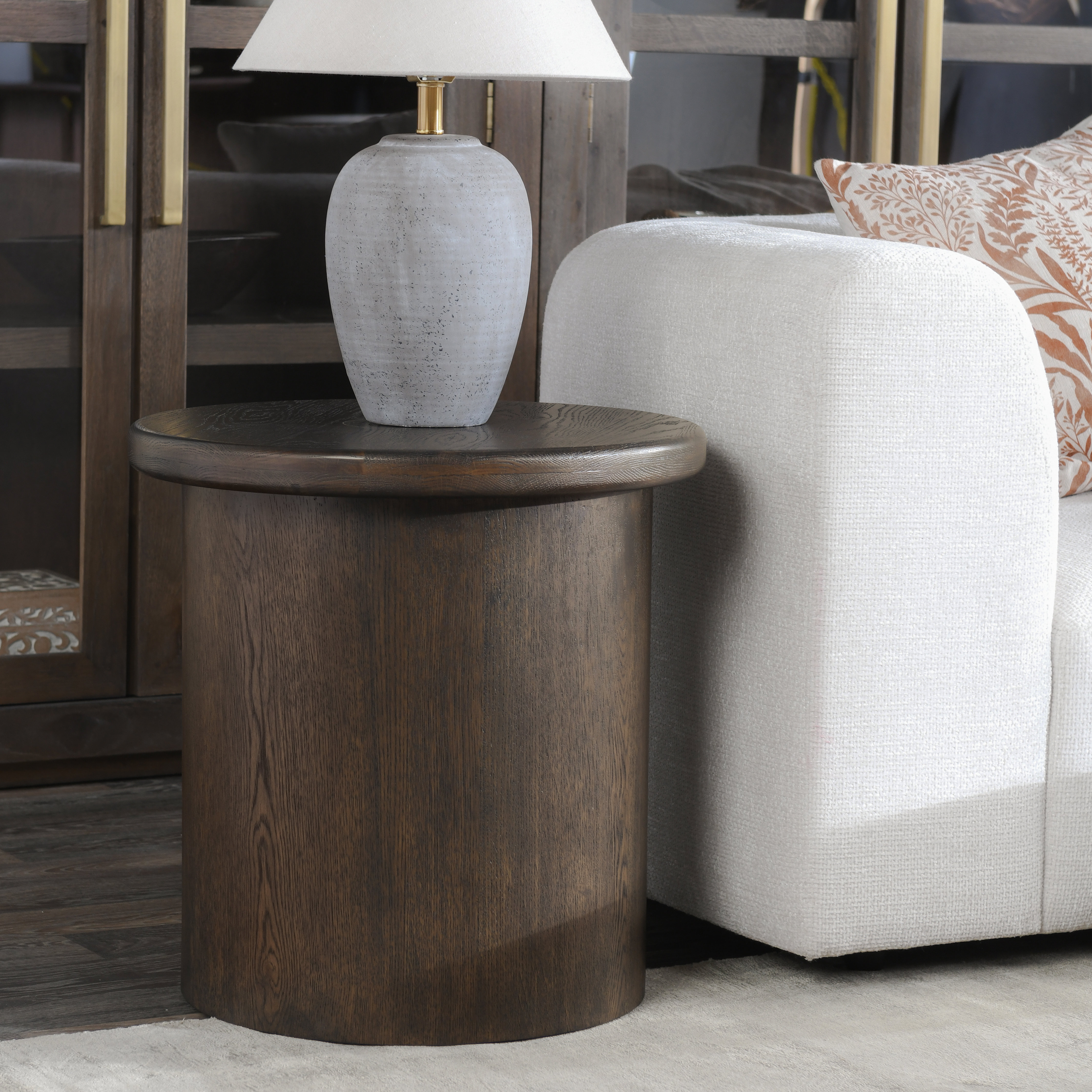 Caesar Round Table Joss & Main Caesar Round Laminate End Table & Reviews - Wayfair Canada