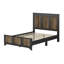 Lit plateforme en bois de style ferme, lit plateforme moderne avec bande en bois-1410514311-1410514308