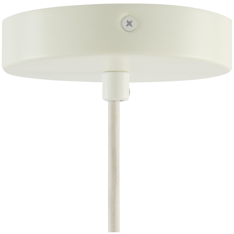 Armster Pendant, 59" H x 18" W x 18" D, Cream