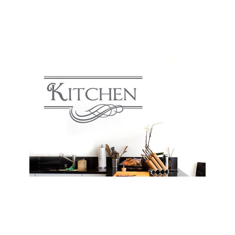 Wall Decal, Grey, Medium