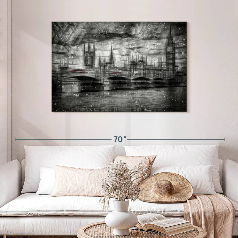 Ravi London Dynamic Shapes, 30" H x 45" W