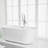 Rouidate 65'' x 28.3'' Freestanding Soaking Acrylic Bathtub-108229768