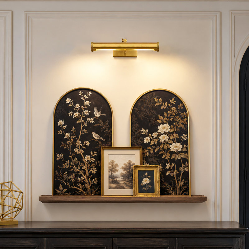 16 Inch Solid Brass Picture Light