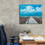 Toile épique «Beach Pier» par Campbell Frost, 30 po x 26 po