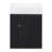 Wall Mounted Bathroom Vanity With Sink, Metal Handle And Side Storage Shelves-1688425779