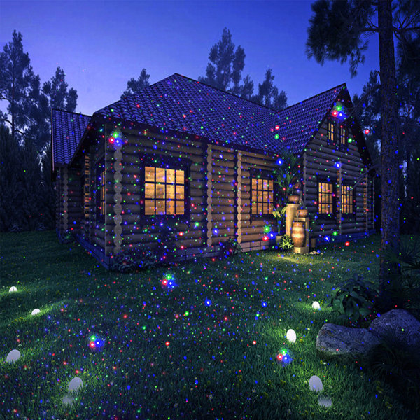 Christmas Lights Projector,Waterproof IP65 Indoor Motion Remote Control 10W  LED