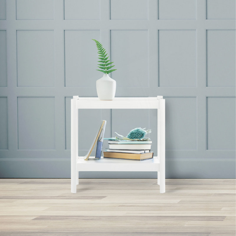 Table de chevet Yonda, Blanc