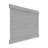 Horizontal Fence Driftwood Vinyl Privacy Panel Kit-78380080