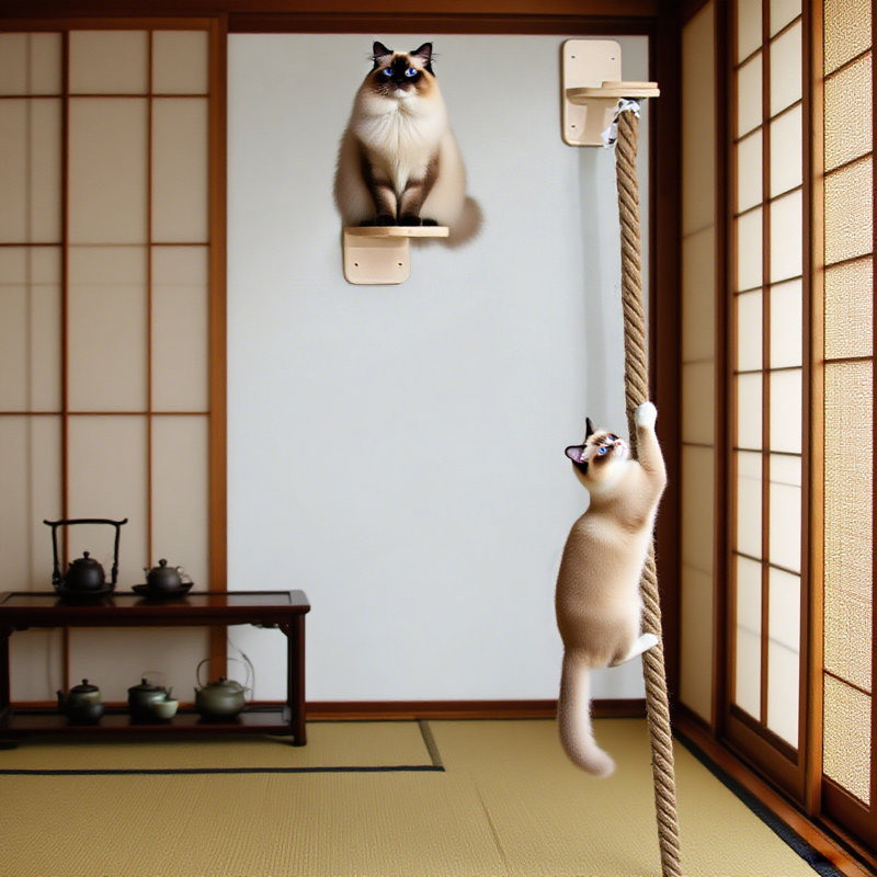Cat Tree With Jumping Platform Set