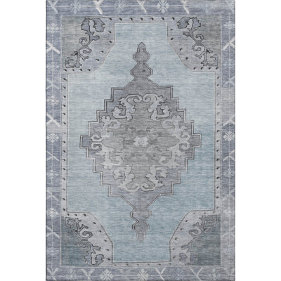 Premium Machine Washable Lubbers AMF1731 Global Rug