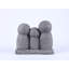 Praying Lucky Japanese Jizo Family Statue