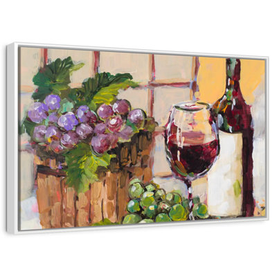 Nature morte au vin classique