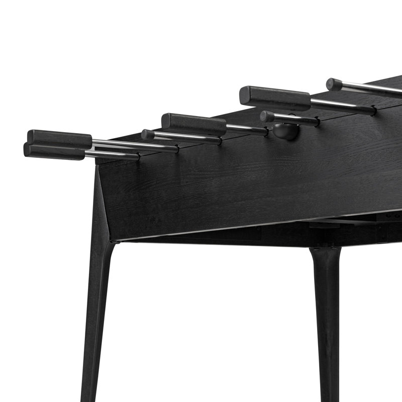 Foosball Table-Smoked Oak, Ebonized Oak