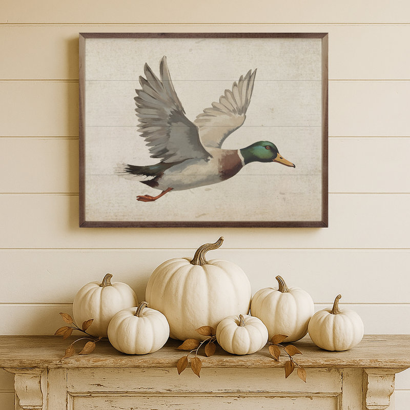 Duck, 32" H x 40" W