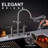 Pull Down Bridge Faucet With Accessories-69967160