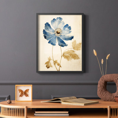 FLORAL Series XXXII  -Premium Framed Print -Ready to Hang - No Nails Required