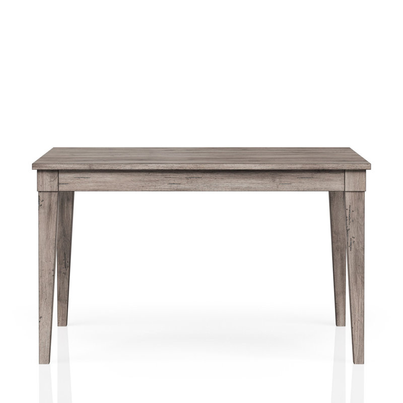 Rustic Grey Counter Height Dining Table, 60" L X 36" W, Solid Wood + , Perfect For Parties Long And Wide Sewing